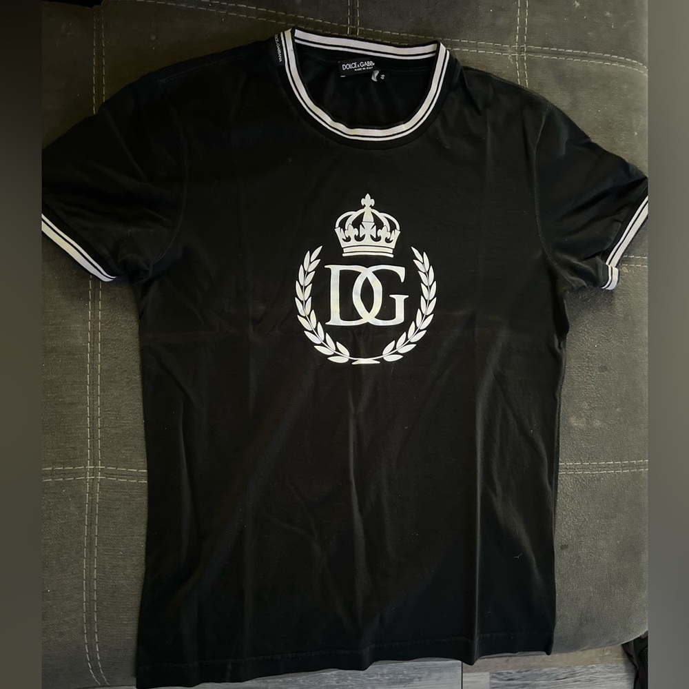 Men’s Dolce and Gabbana Black and White shirt